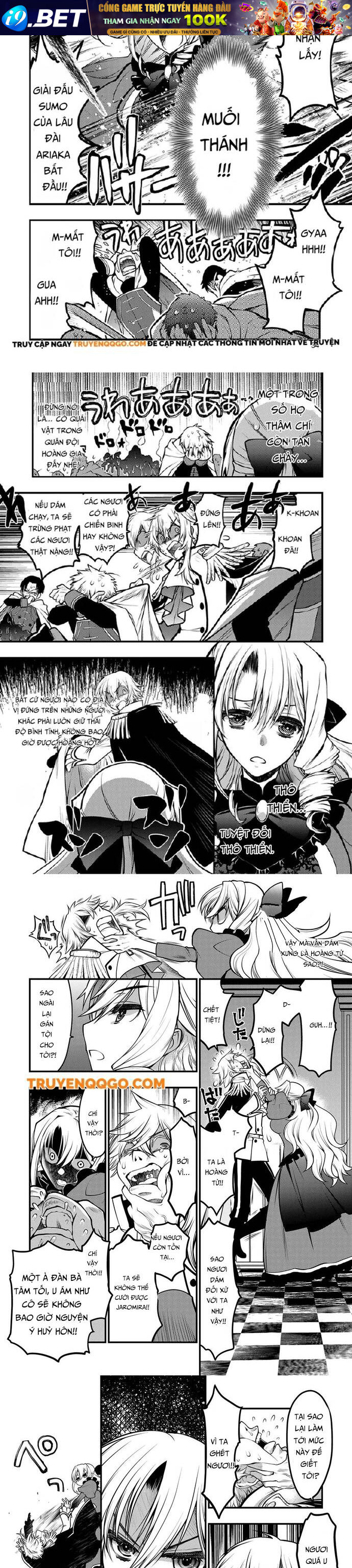 Oozumou Reijou ~Seijo Ni Hirateuchi Wo Kuratta Shunkan Sumou Budatta Zense Wo Omoidashita Akuyaku Reijou No Watashi Wa Sute Neko Ouji Ni Chanko Wo Furumaitai Haadosukoidosukoi~ - Chapter 1 - Page 12