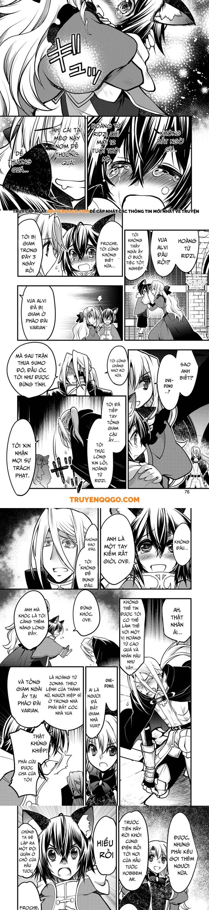 Oozumou Reijou ~Seijo Ni Hirateuchi Wo Kuratta Shunkan Sumou Budatta Zense Wo Omoidashita Akuyaku Reijou No Watashi Wa Sute Neko Ouji Ni Chanko Wo Furumaitai Haadosukoidosukoi~ Chapter 2 - Trang 11