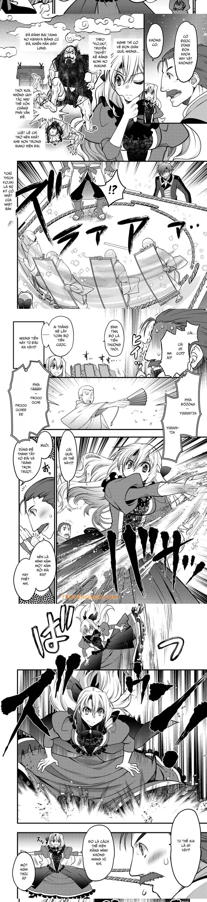 Oozumou Reijou ~Seijo Ni Hirateuchi Wo Kuratta Shunkan Sumou Budatta Zense Wo Omoidashita Akuyaku Reijou No Watashi Wa Sute Neko Ouji Ni Chanko Wo Furumaitai Haadosukoidosukoi~ - Chapter 3 - Page 5
