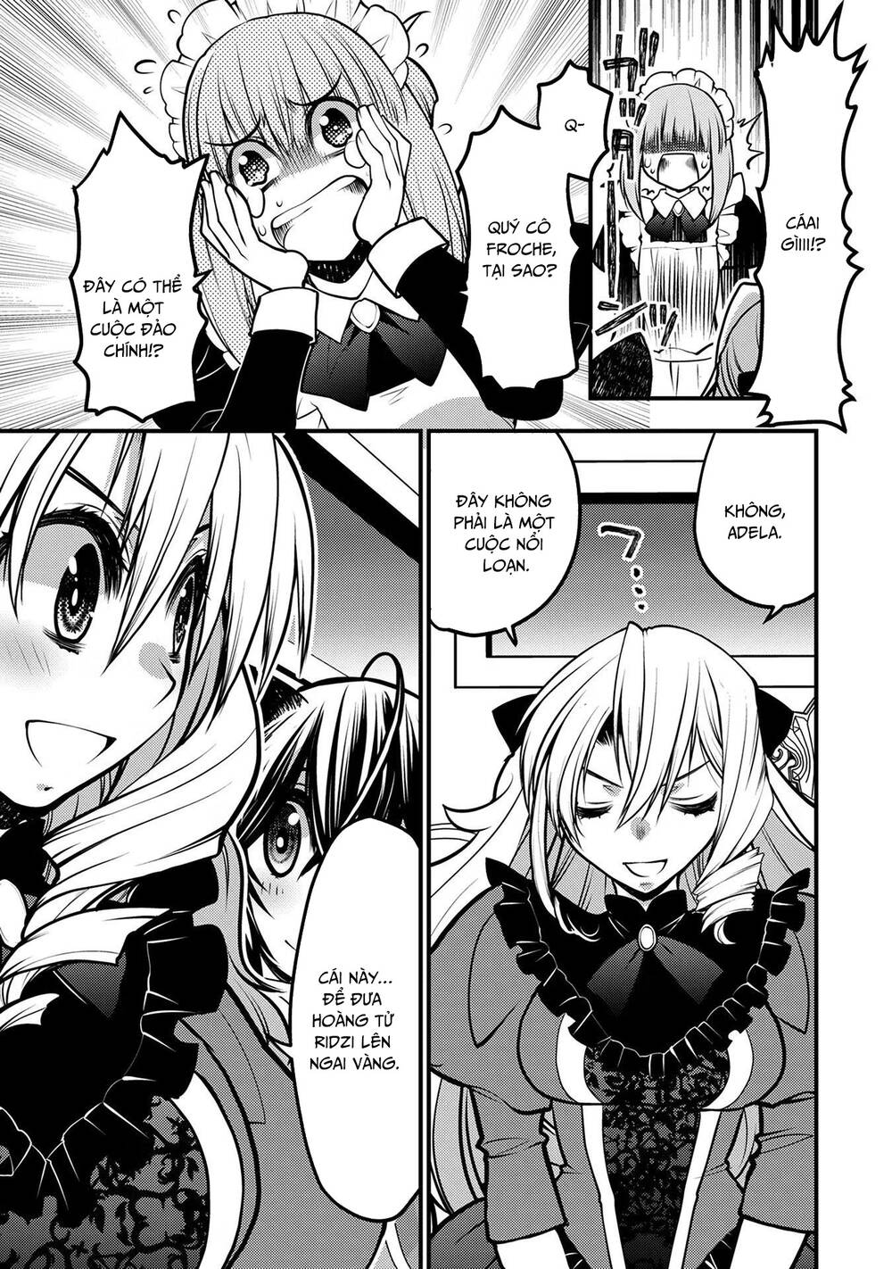 Oozumou Reijou ~Seijo Ni Hirateuchi Wo Kuratta Shunkan Sumou Budatta Zense Wo Omoidashita Akuyaku Reijou No Watashi Wa Sute Neko Ouji Ni Chanko Wo Furumaitai Haadosukoidosukoi~ Chapter 4 - Trang 38