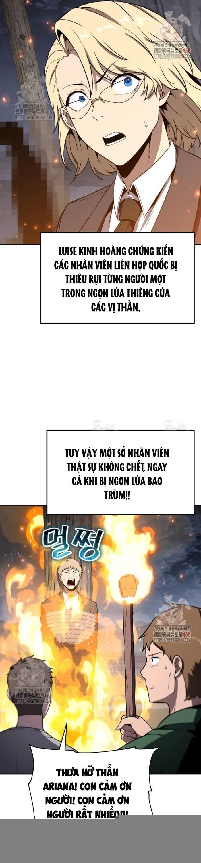 Vua Hiệp Sĩ Đã Trở Lại Với Một Vị Thần - Chapter 111 - Page 21