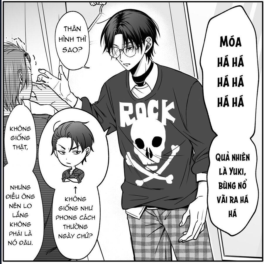 Chả Là Tôi Thích Kiểu Gap Couple Thế Này Chapter 1.5 - Trang 12