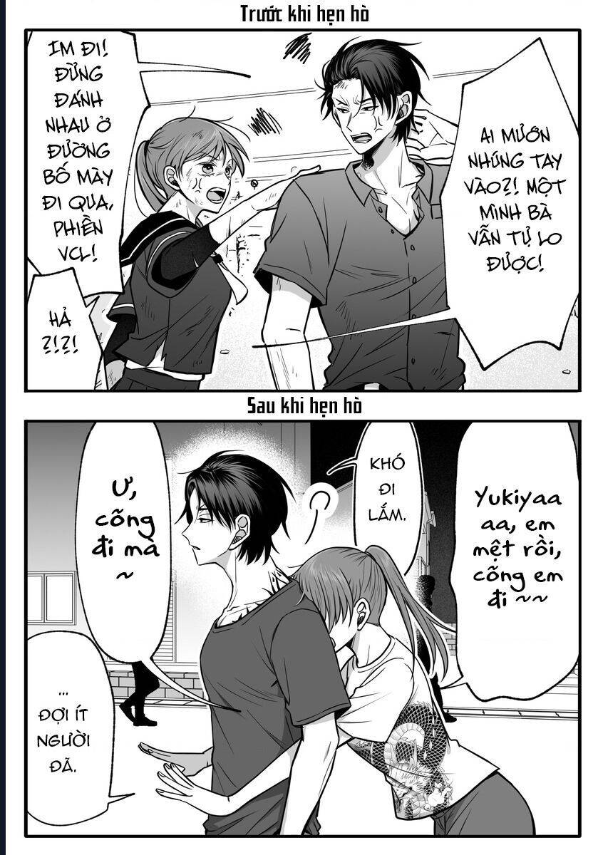 Chả Là Tôi Thích Kiểu Gap Couple Thế Này Chapter 2.5 - Trang 8