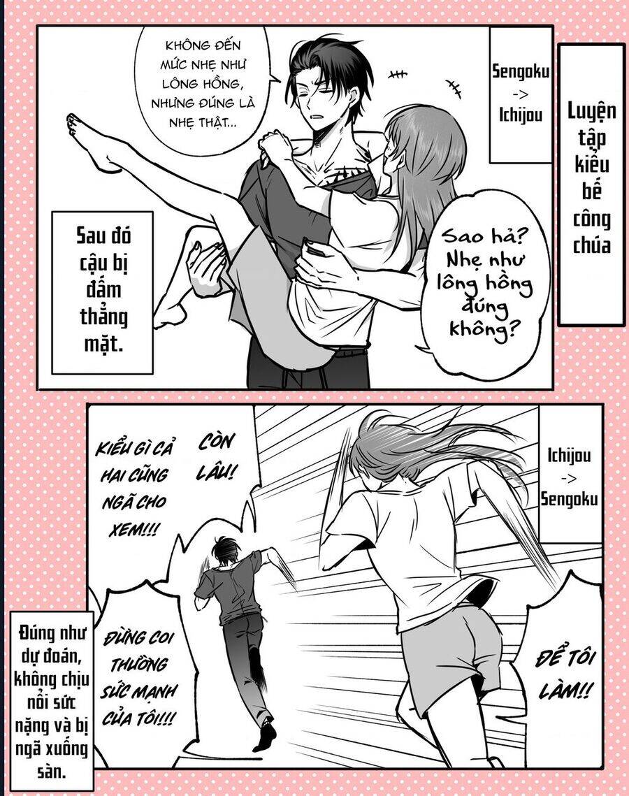 Chả Là Tôi Thích Kiểu Gap Couple Thế Này Chapter 4.5 - Trang 10