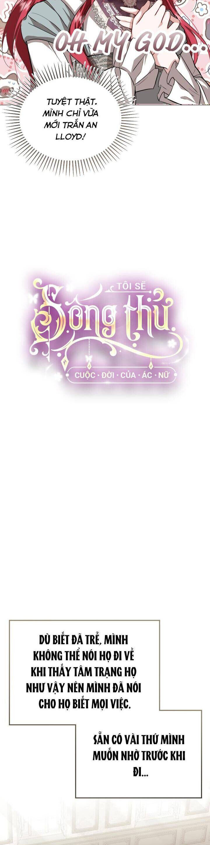 Tôi Sẽ Sống Thử Cuộc Đời Của Ác Nữ Chapter 53 - Trang 3