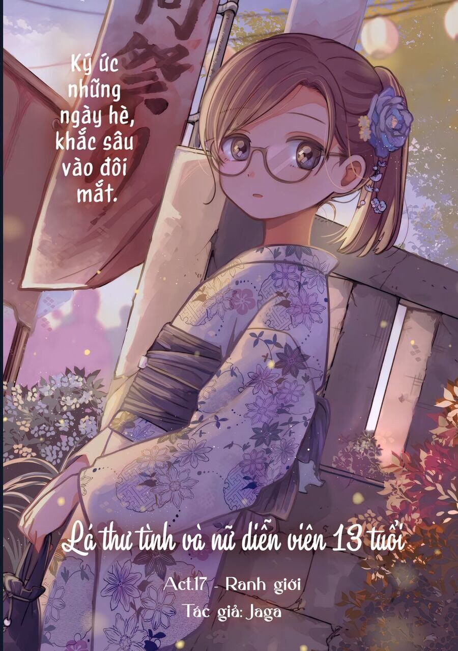 Lá Thư Tình Và Nữ Diễn Viên 13 Tuổi - Chapter 17 - Page 12