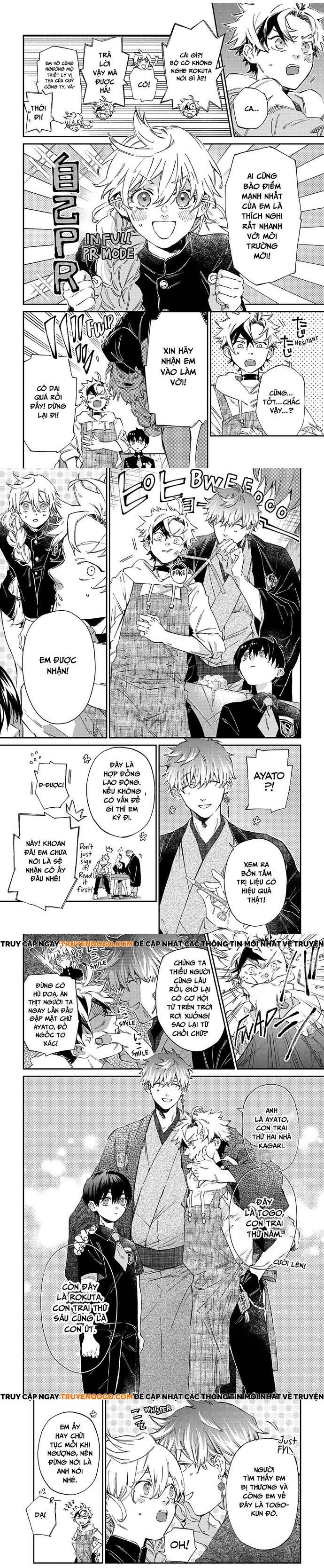 Gia Đình Quái Vật Kagari - Chapter 1 - Page 6