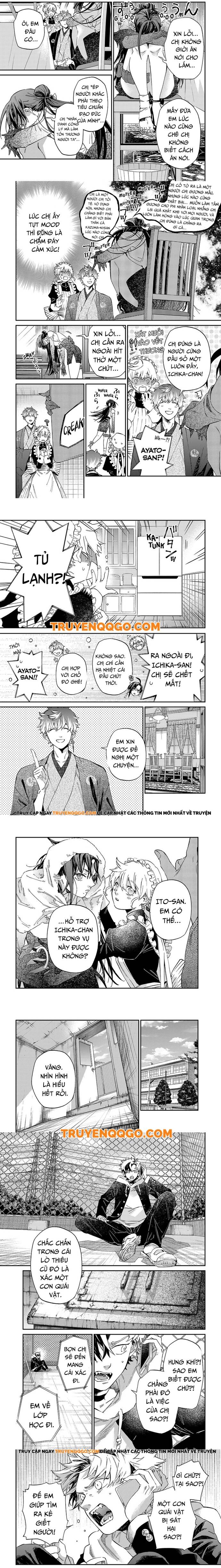 Gia Đình Quái Vật Kagari Chapter 4 - Trang 2