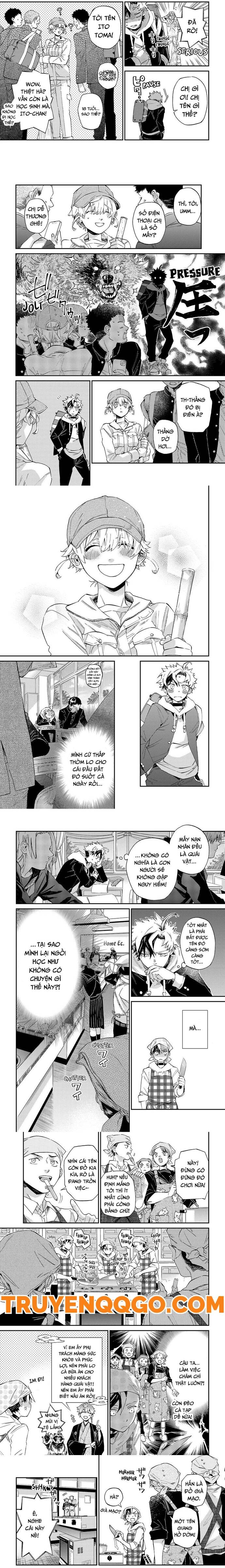 Gia Đình Quái Vật Kagari Chapter 5 - Trang 1