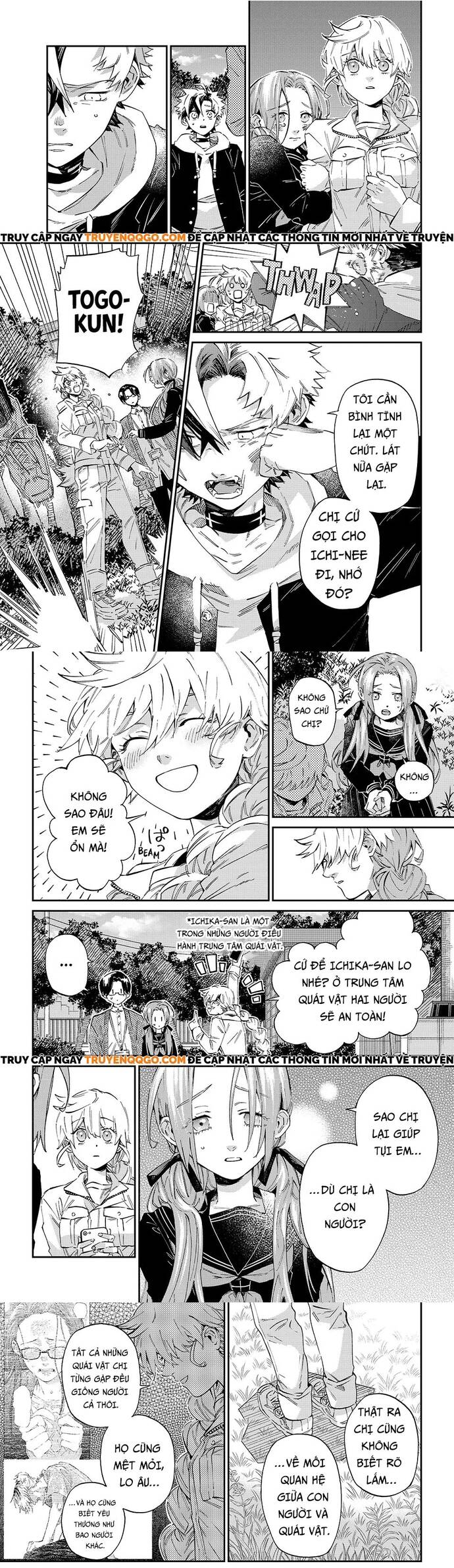 Gia Đình Quái Vật Kagari Chapter 7 - Trang 1