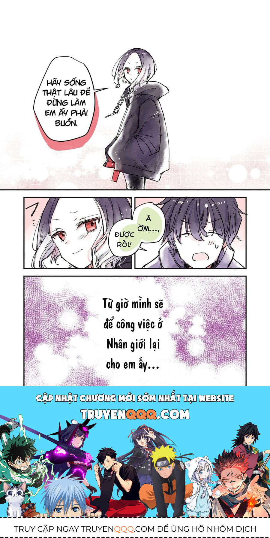 Thần Chết Trót Đem Trọn Tình Yêu Với Một Con Người. - Chapter 7 - Page 9