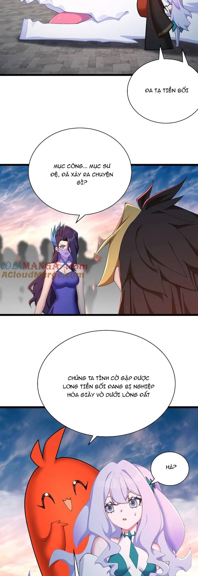 Hóa Ra Các Cô Ấy Mới Là Nhân Vật Chính - Chapter 35 - Page 9