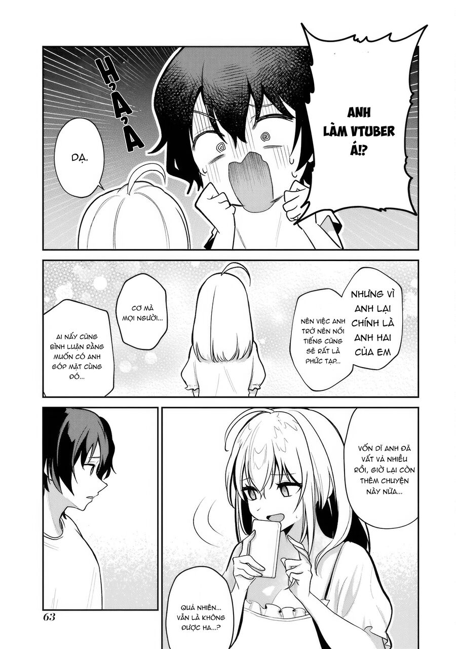 Tôi Là Anh Trai Của Nữ Vtuber Nổi Tiếng, Nhưng Vì Nhỏ Em Gái Quên Tắt Stream, Nên Tôi Cũng Nổi Tiếng Theo Luôn. - Chapter 3 - Page 11