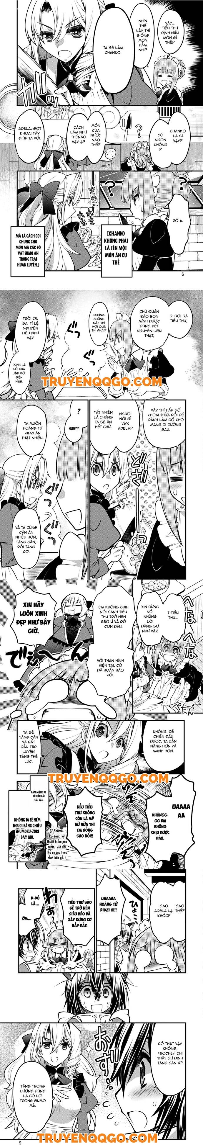 Oozumou Reijou ~Seijo Ni Hirateuchi Wo Kuratta Shunkan Sumou Budatta Zense Wo Omoidashita Akuyaku Reijou No Watashi Wa Sute Neko Ouji Ni Chanko Wo Furumaitai Haadosukoidosukoi~ Chapter 5 - Trang 2