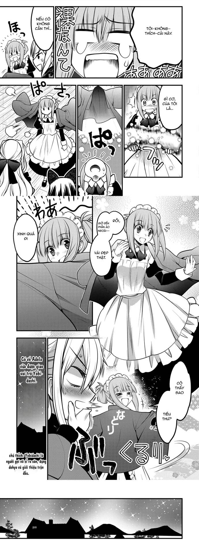 Oozumou Reijou ~Seijo Ni Hirateuchi Wo Kuratta Shunkan Sumou Budatta Zense Wo Omoidashita Akuyaku Reijou No Watashi Wa Sute Neko Ouji Ni Chanko Wo Furumaitai Haadosukoidosukoi~ Chapter 5 - Trang 7