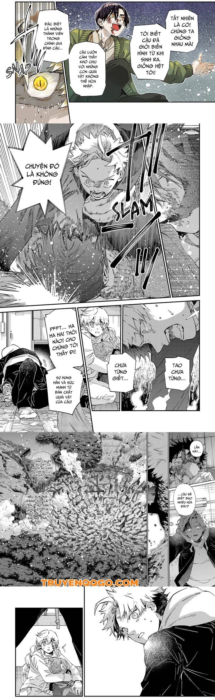 Gia Đình Quái Vật Kagari Chapter 8 - Trang 1