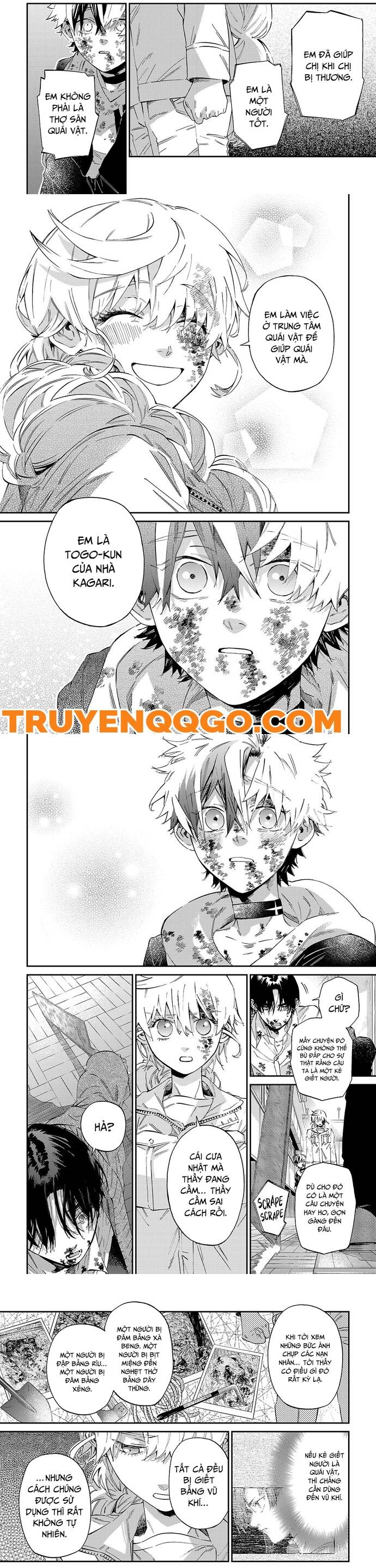 Gia Đình Quái Vật Kagari Chapter 8 - Trang 4