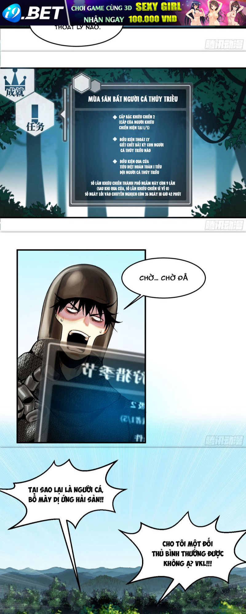 Đồng Hành Cùng Tử Vong: Bắt Đầu Với Ngư Nhân Địa Hạ Thành - Chapter 2 - Page 5