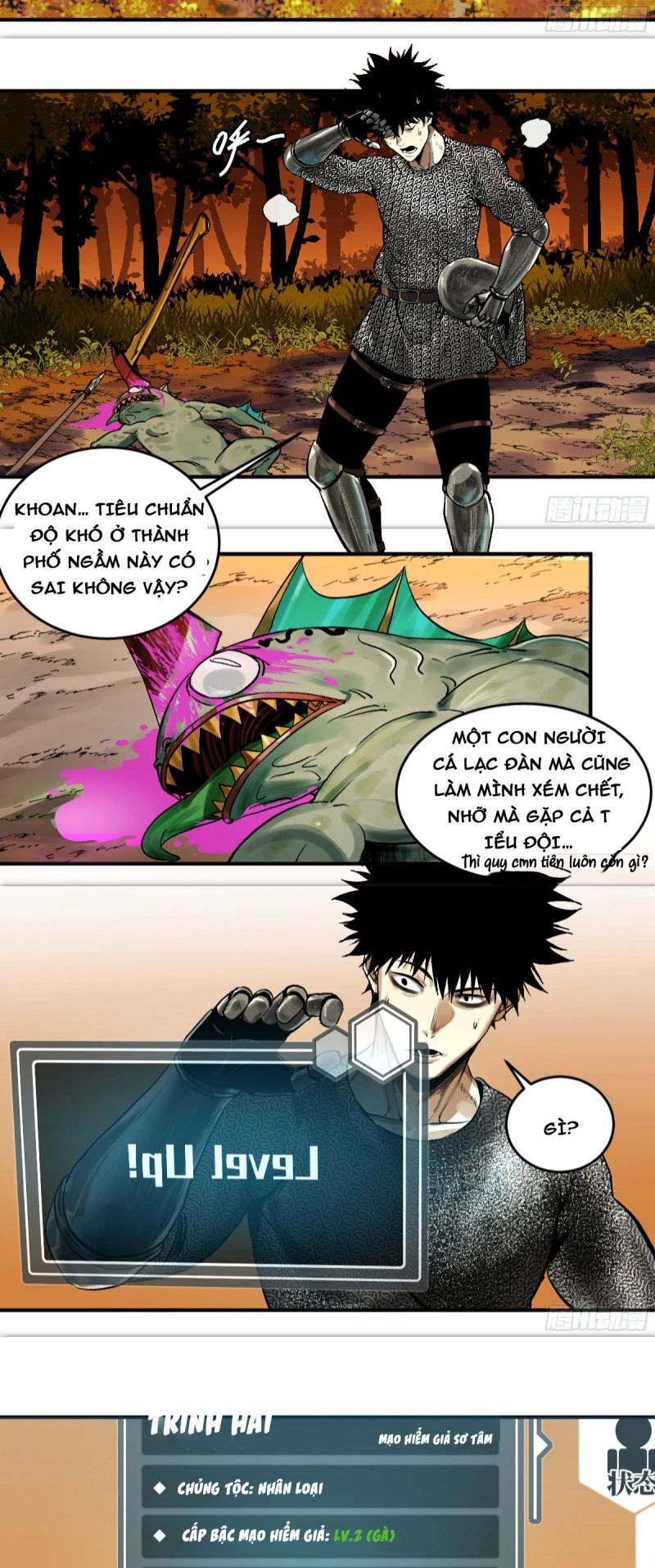 Đồng Hành Cùng Tử Vong: Bắt Đầu Với Ngư Nhân Địa Hạ Thành - Chapter 2 - Page 9