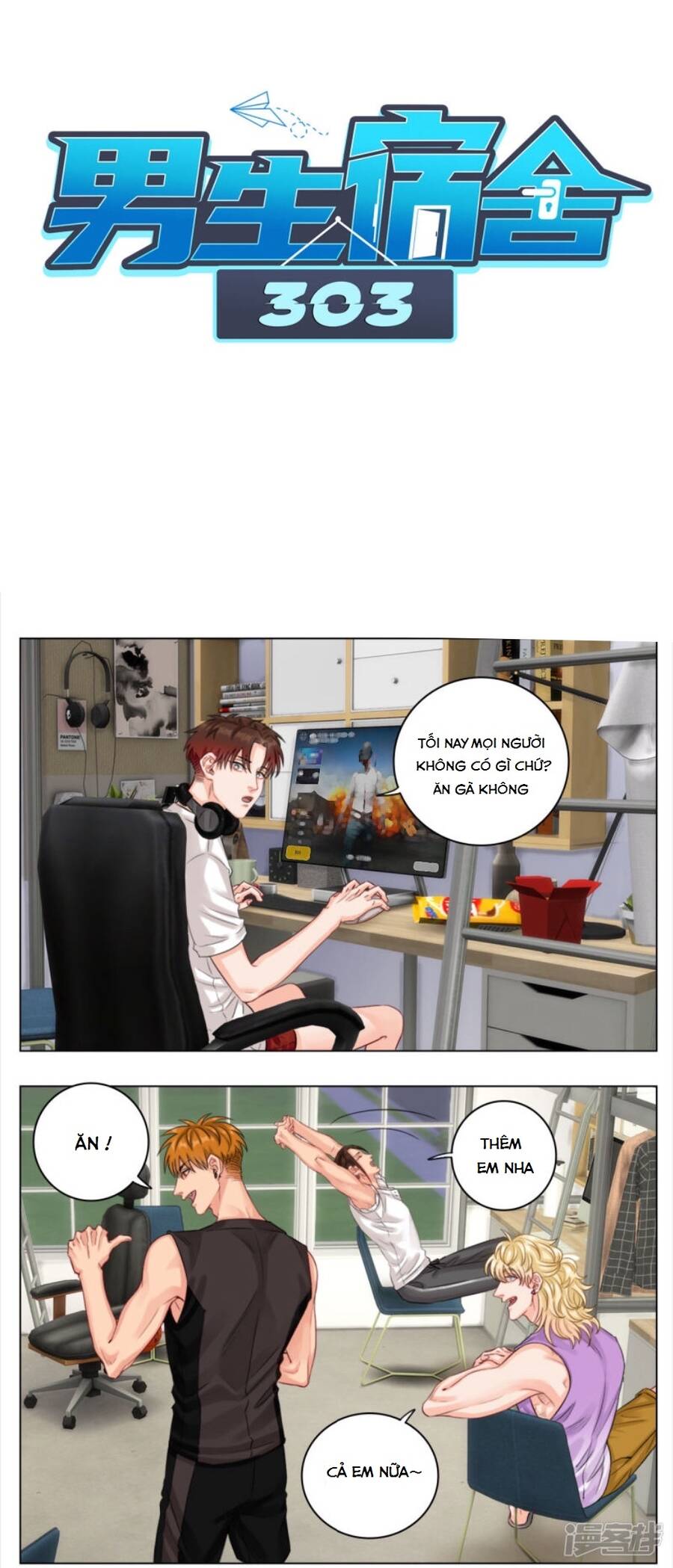 Ký Túc Xá Nam Phòng 303 - Chapter 5 - Page 8