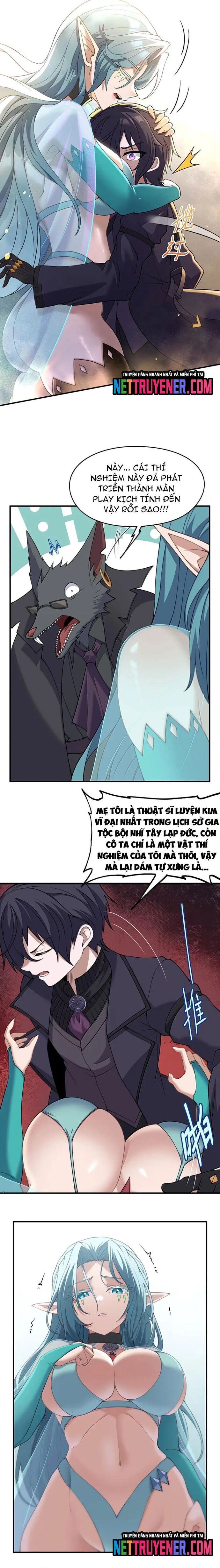 Thuật Sĩ Luyện Kim Tà Ác Không Giải Quyết Được Vật Thí Nghiệm Của Mình - Chapter 40 - Page 5