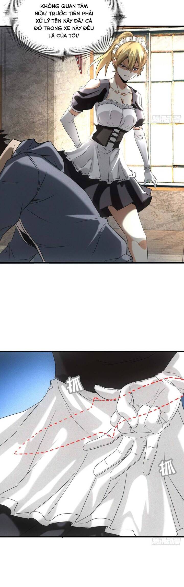 Ta Bán Hàng Vỉa Hè Ở Mạt Thế - Chapter 6 - Page 14