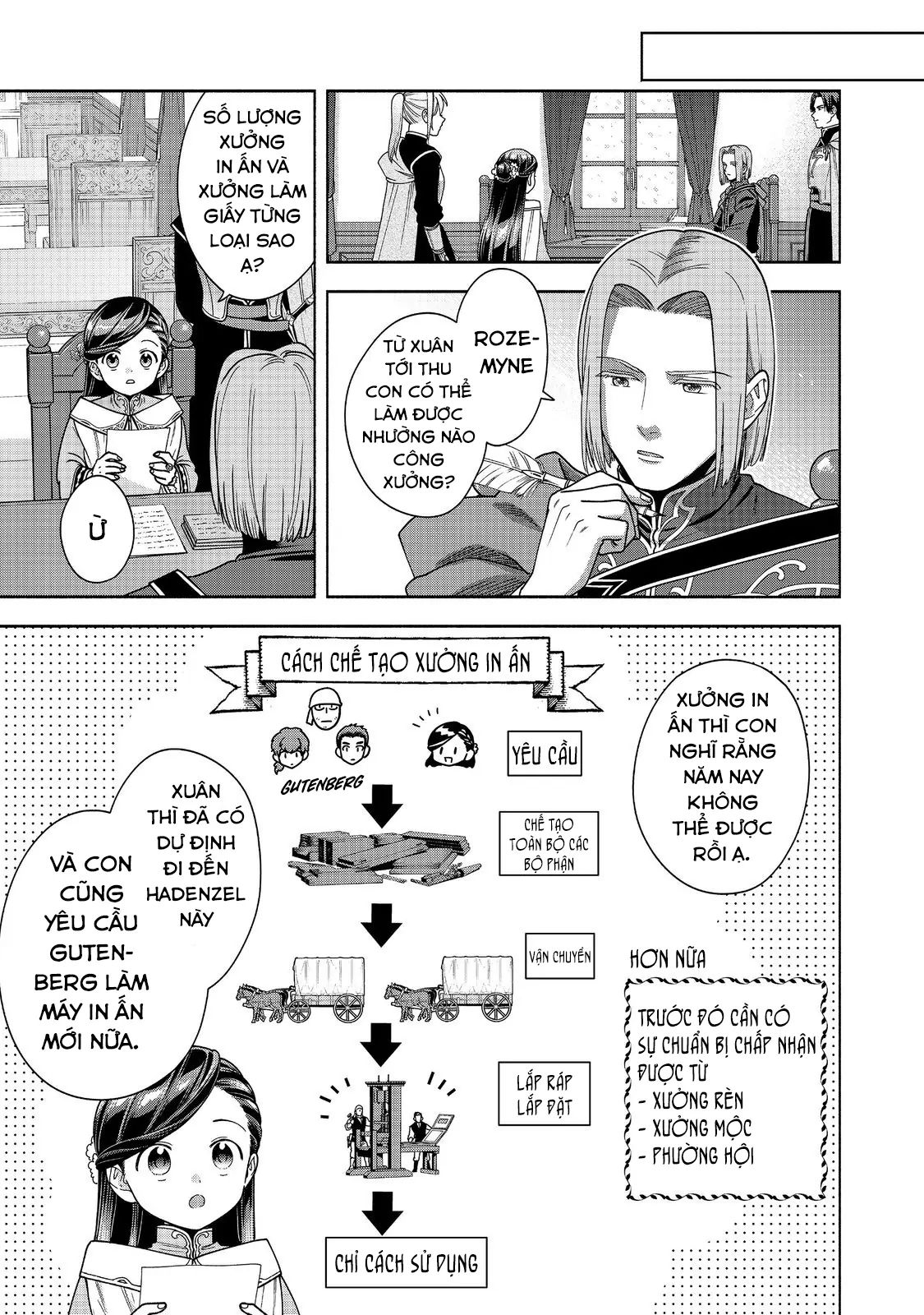 Honzuki No Gekokujou  Koshiki Komikku Ansoroji - Chapter 46 - Page 9