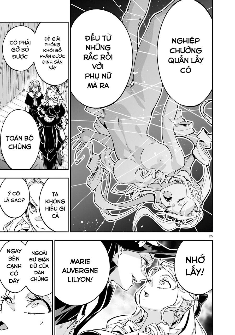 Sau Khi Trở Về Từ Cõi Chết, Công Chúa Quyết Định Lập Harem Yuri Để Sinh Tồn - Chapter 1 - Page 35