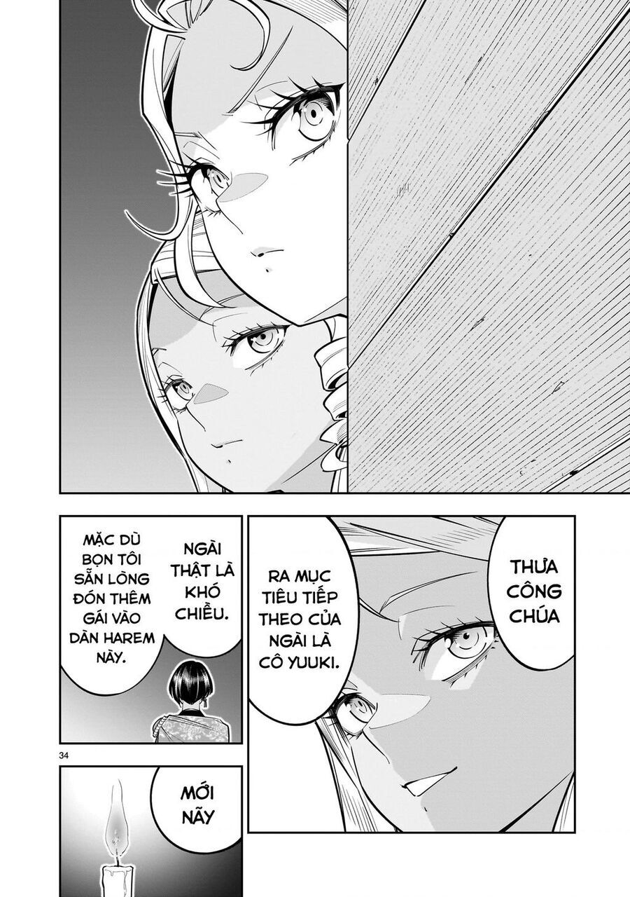 Sau Khi Trở Về Từ Cõi Chết, Công Chúa Quyết Định Lập Harem Yuri Để Sinh Tồn - Chapter 3 - Page 34
