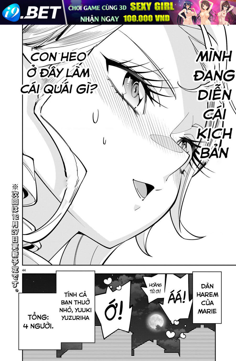 Sau Khi Trở Về Từ Cõi Chết, Công Chúa Quyết Định Lập Harem Yuri Để Sinh Tồn - Chapter 4 - Page 44