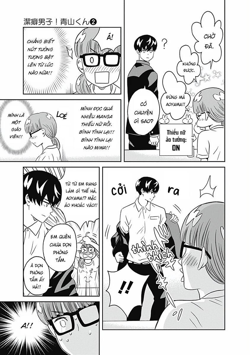Chàng Trai Sạch Sẽ! Aoyama-Kun - Chapter 10 - Page 14
