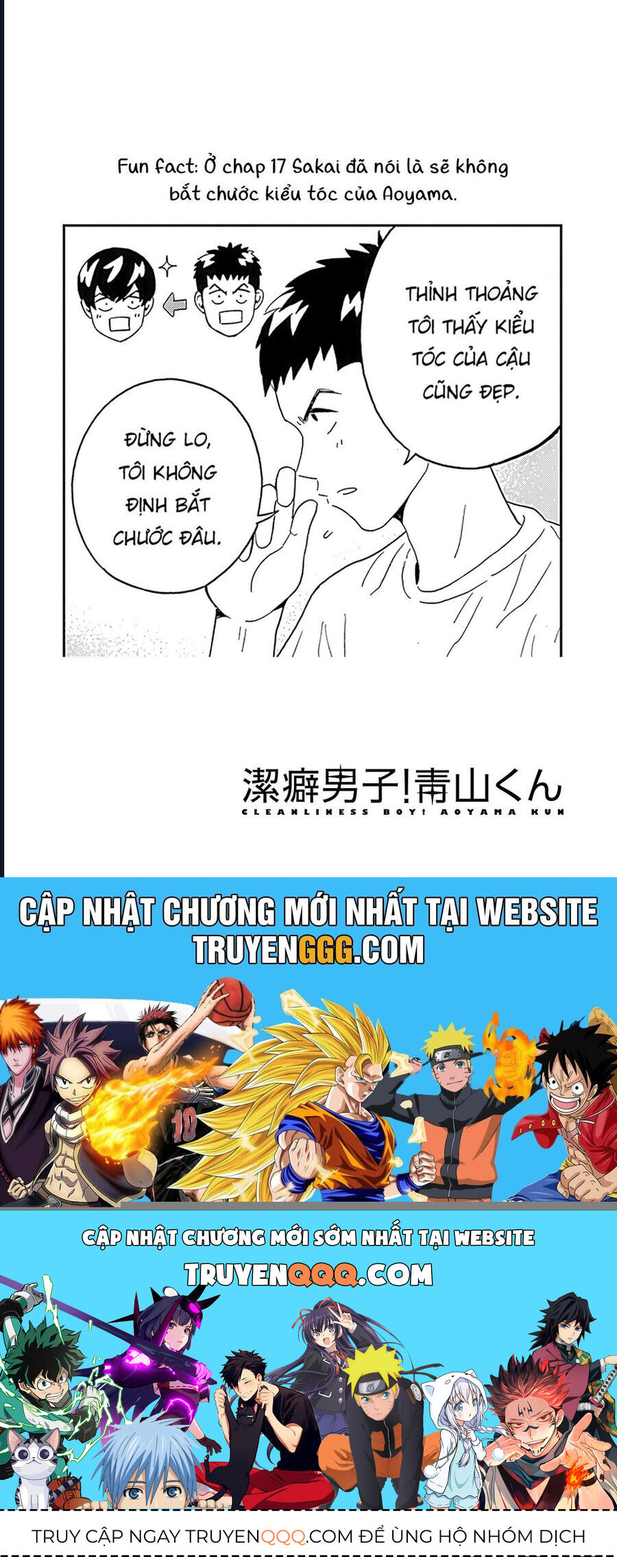 Chàng Trai Sạch Sẽ! Aoyama-Kun - Chapter 39 - Page 20