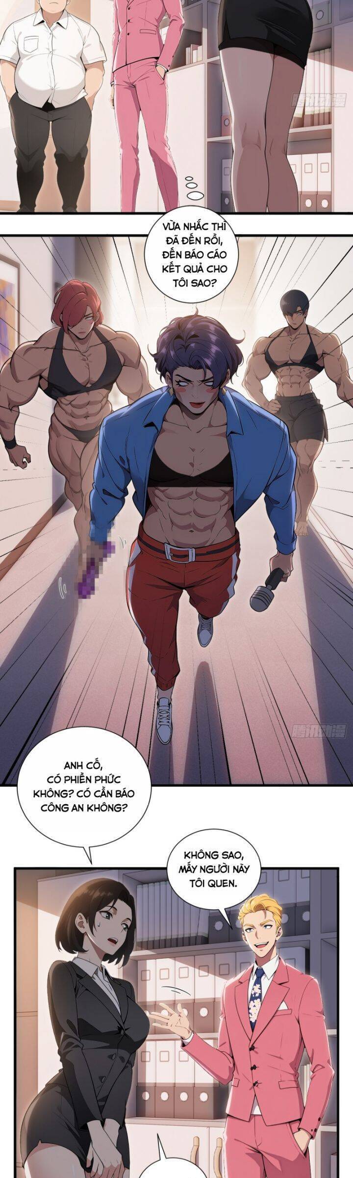 Ma Tôn Nữ Đế Xuyên Không Thành Cấp Trên Của Tôi! - Chapter 12 - Page 11