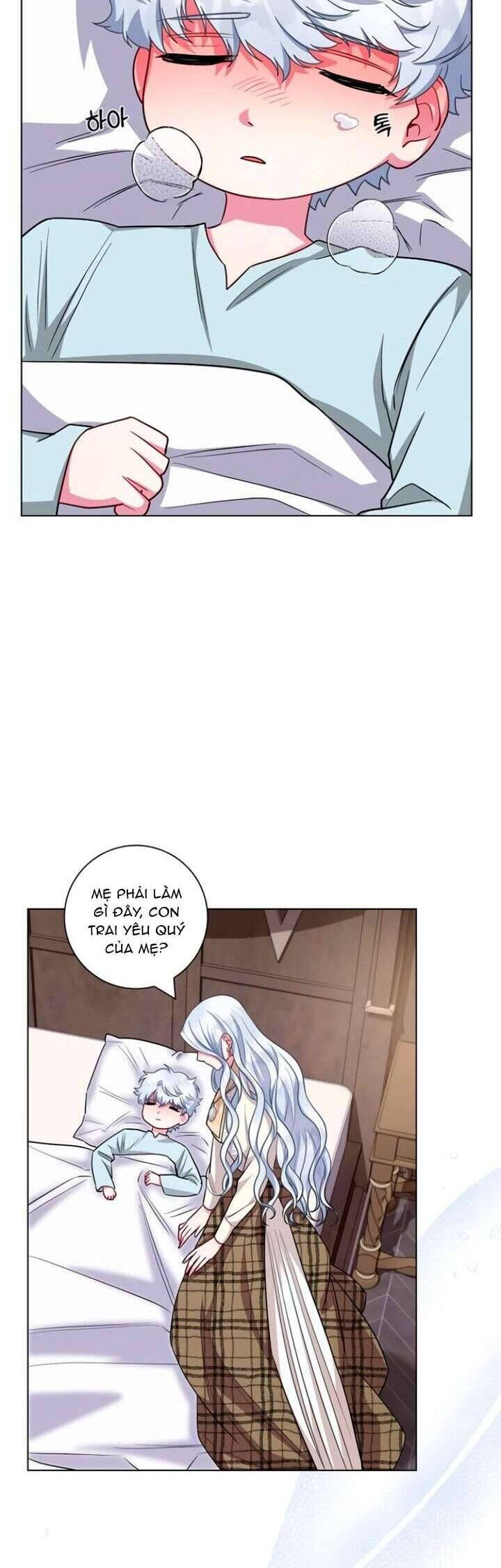 Tôi trở thành mẹ của nam chính - Chapter 65 - Page 23
