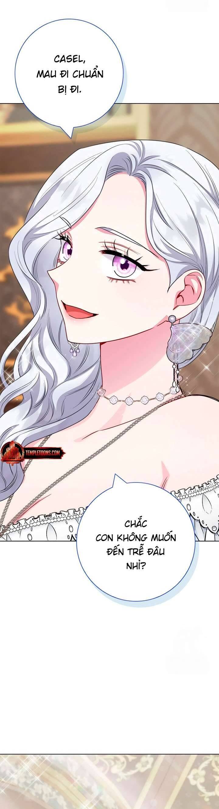 Tôi trở thành mẹ của nam chính - Chapter 77 - Page 8