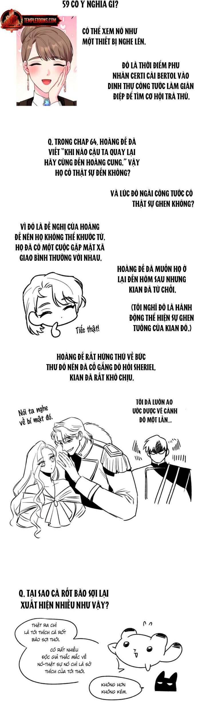 Tôi trở thành mẹ của nam chính - Chapter 80 - Page 59