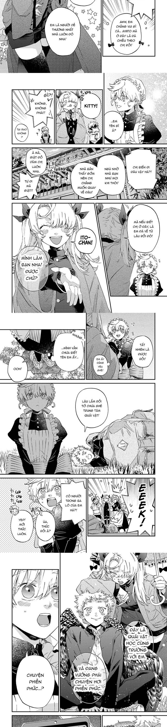 Gia Đình Quái Vật Kagari Chapter 10 - Trang 1