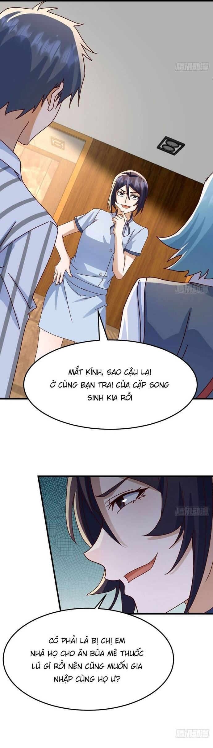 Trong Nhà Có 2 Bạn Gái Song Sinh - Chapter 331 - Page 11