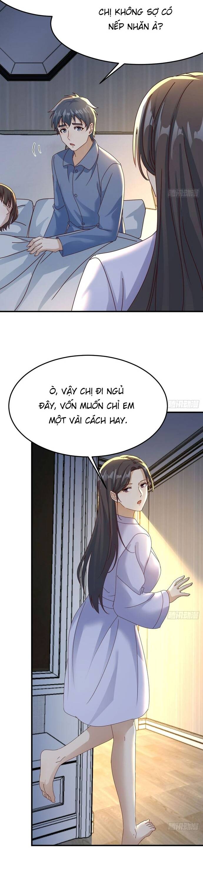 Trong Nhà Có 2 Bạn Gái Song Sinh - Chapter 335 - Page 11