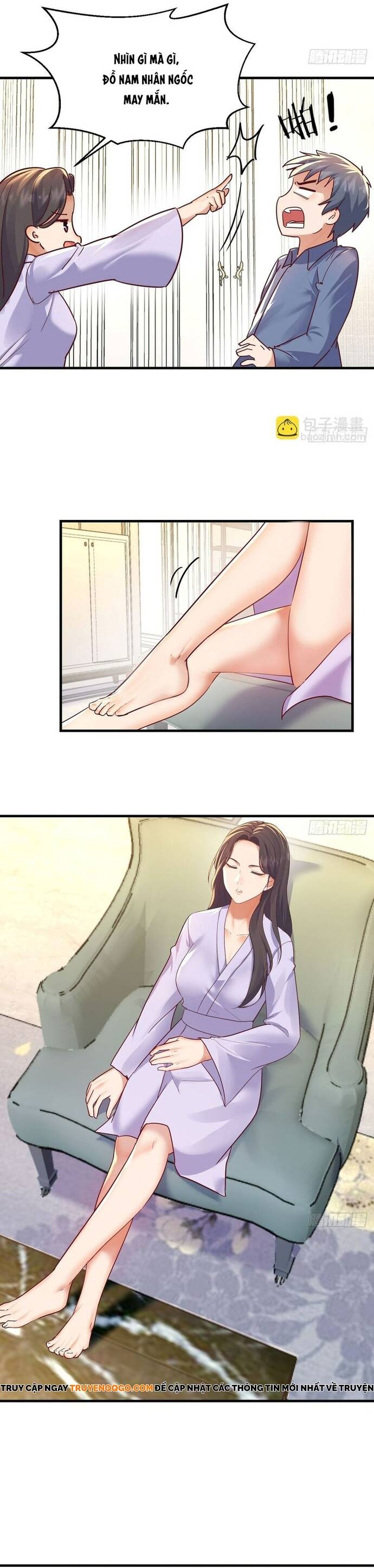 Trong Nhà Có 2 Bạn Gái Song Sinh - Chapter 335 - Page 18