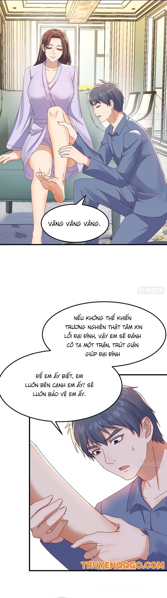 Trong Nhà Có 2 Bạn Gái Song Sinh - Chapter 336 - Page 8