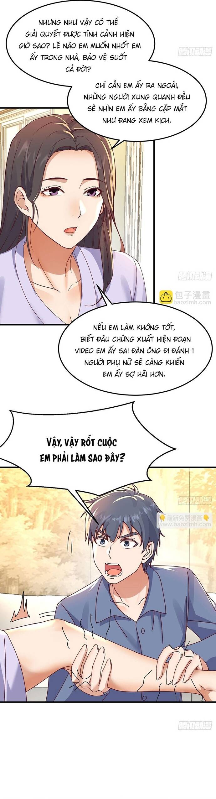 Trong Nhà Có 2 Bạn Gái Song Sinh - Chapter 336 - Page 9