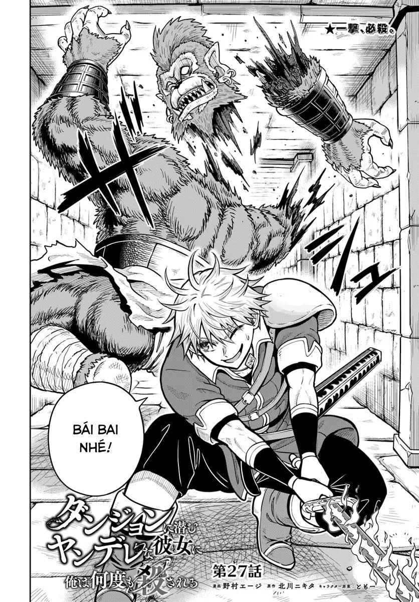 Dungeon ni Hisomu Yandere na Kanojo ni Ore wa Nando mo Korosareru - Chapter 27 - Page 4