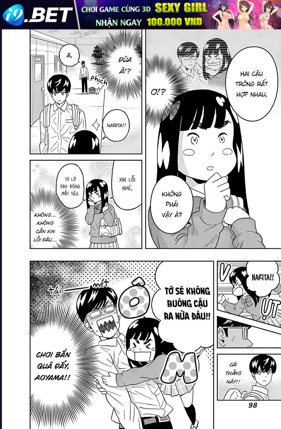 Chàng Trai Sạch Sẽ! Aoyama-Kun - Chapter 54 - Page 16