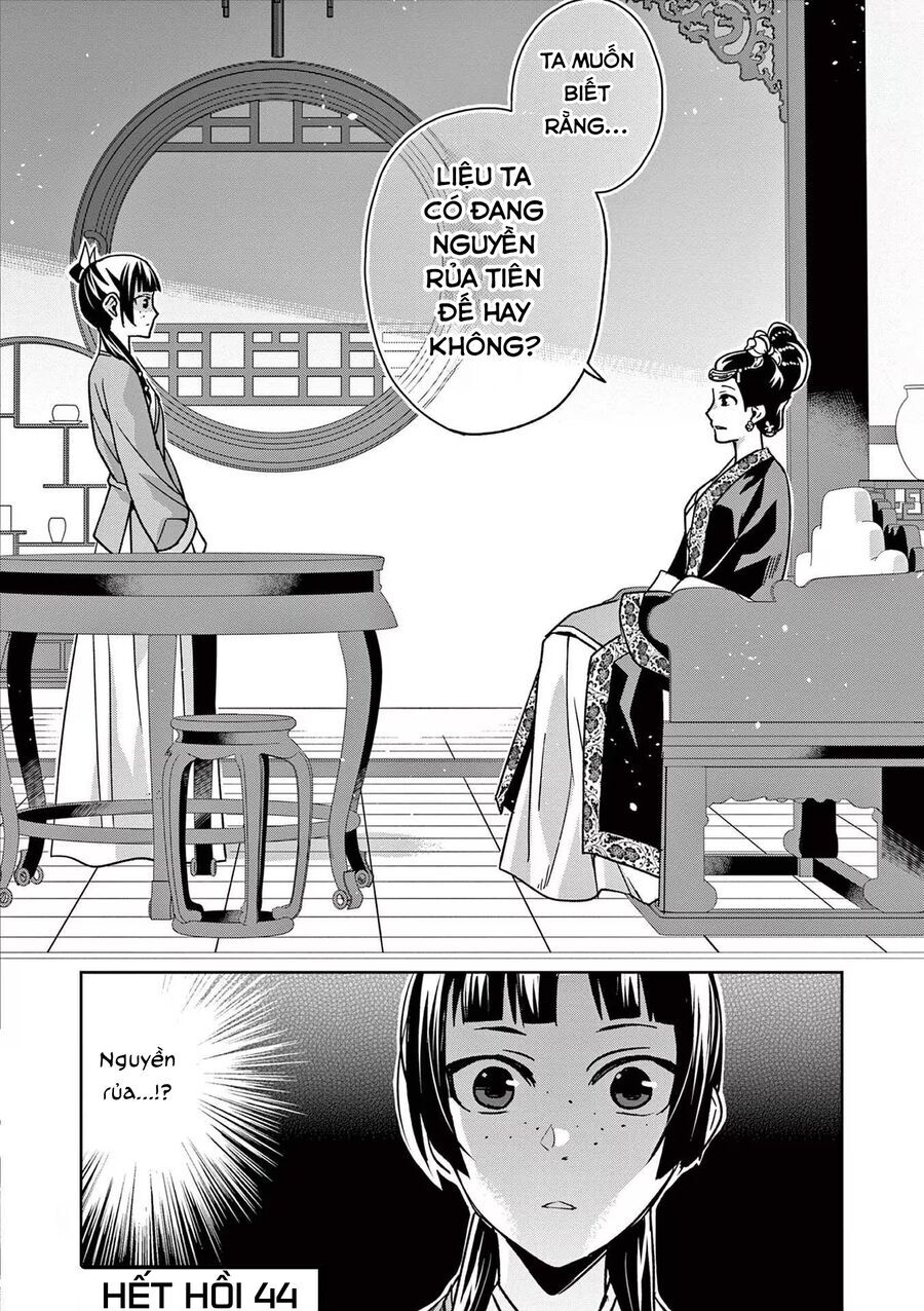 Kusuriya No Hitorigoto ~Maomao No Koukyuu Nazotoki Techou~ Chapter 44 - Trang 35