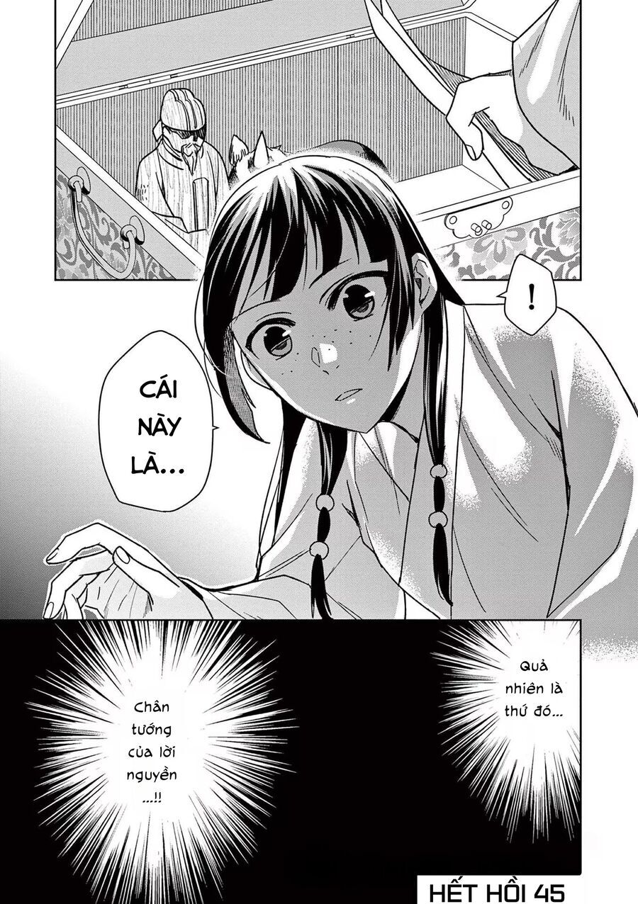 Kusuriya No Hitorigoto ~Maomao No Koukyuu Nazotoki Techou~ Chapter 45 - Trang 34