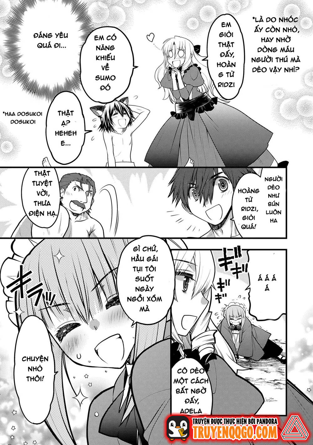 Oozumou Reijou ~Seijo Ni Hirateuchi Wo Kuratta Shunkan Sumou Budatta Zense Wo Omoidashita Akuyaku Reijou No Watashi Wa Sute Neko Ouji Ni Chanko Wo Furumaitai Haadosukoidosukoi~ - Chapter 6 - Page 24