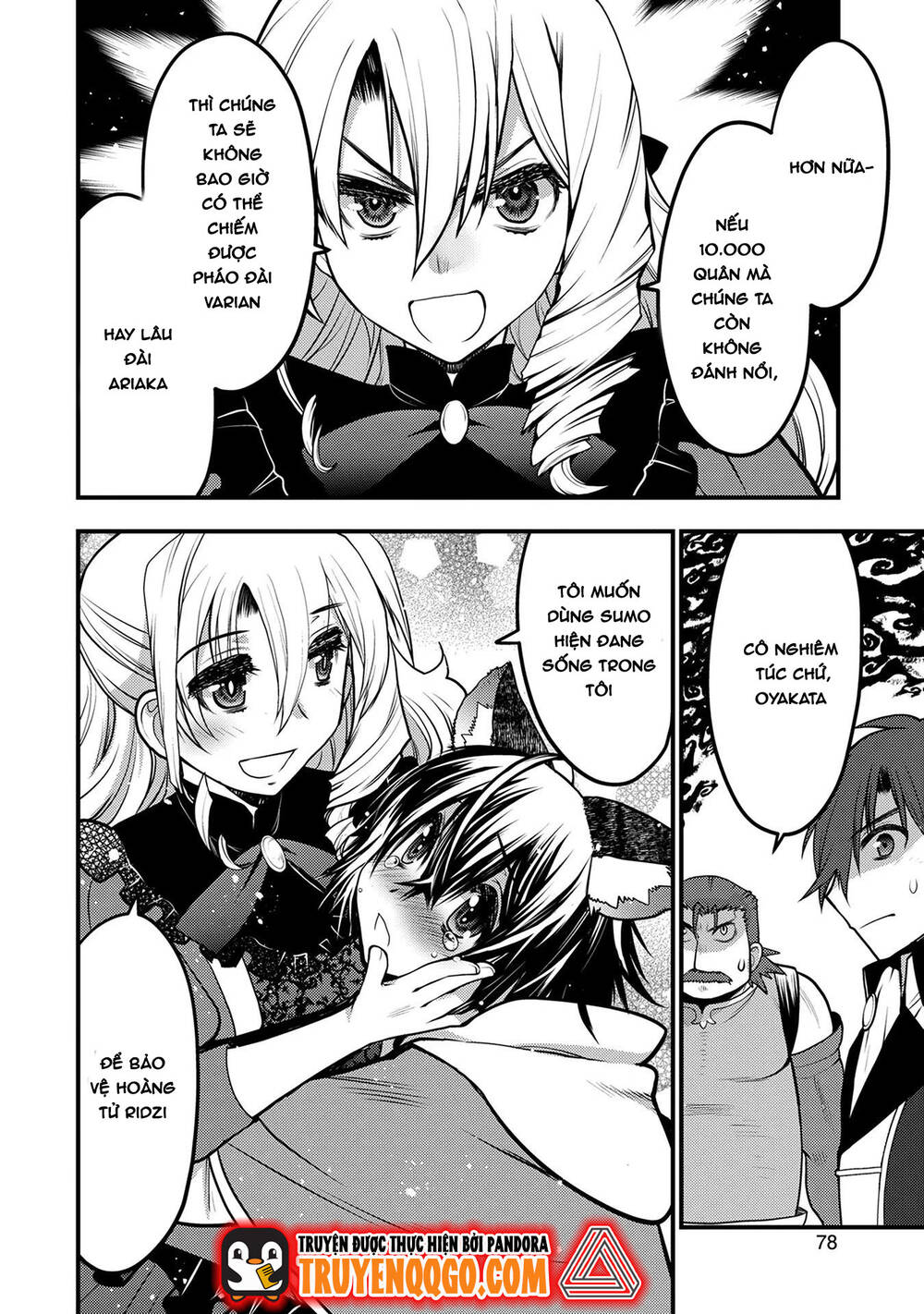 Oozumou Reijou ~Seijo Ni Hirateuchi Wo Kuratta Shunkan Sumou Budatta Zense Wo Omoidashita Akuyaku Reijou No Watashi Wa Sute Neko Ouji Ni Chanko Wo Furumaitai Haadosukoidosukoi~ - Chapter 6 - Page 37