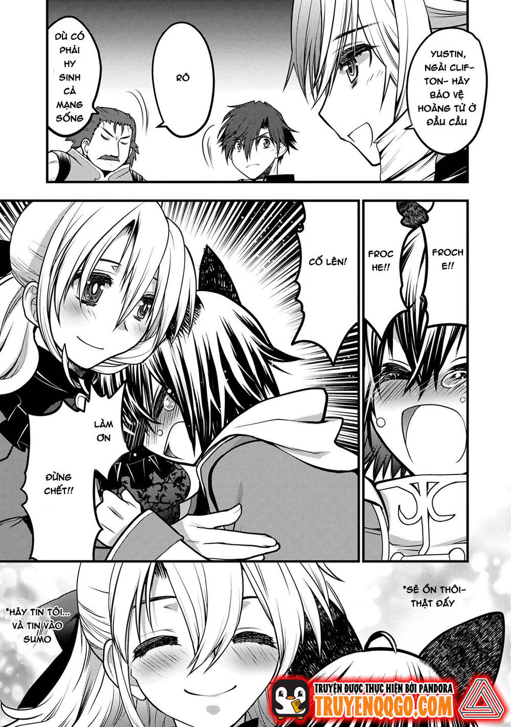 Oozumou Reijou ~Seijo Ni Hirateuchi Wo Kuratta Shunkan Sumou Budatta Zense Wo Omoidashita Akuyaku Reijou No Watashi Wa Sute Neko Ouji Ni Chanko Wo Furumaitai Haadosukoidosukoi~ - Chapter 6 - Page 38