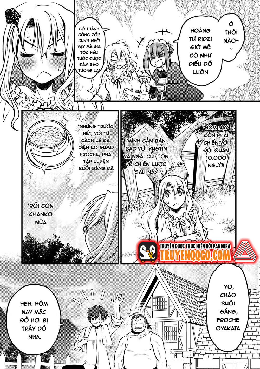 Oozumou Reijou ~Seijo Ni Hirateuchi Wo Kuratta Shunkan Sumou Budatta Zense Wo Omoidashita Akuyaku Reijou No Watashi Wa Sute Neko Ouji Ni Chanko Wo Furumaitai Haadosukoidosukoi~ - Chapter 6 - Page 7
